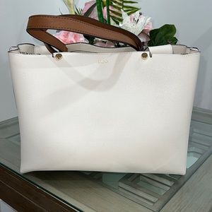 ALDO cream white purse with removable straps